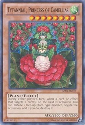 Image of Tytannial, Princess of Camellias [AP04-EN019] Common