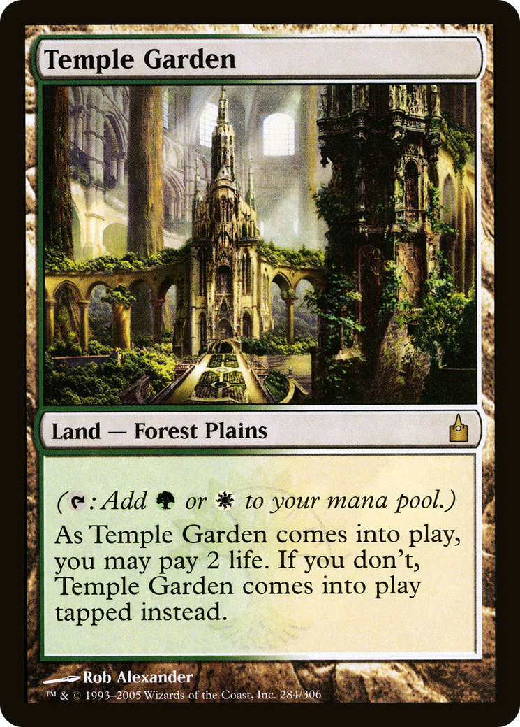 Image of Temple Garden [Ravnica: City of Guilds]