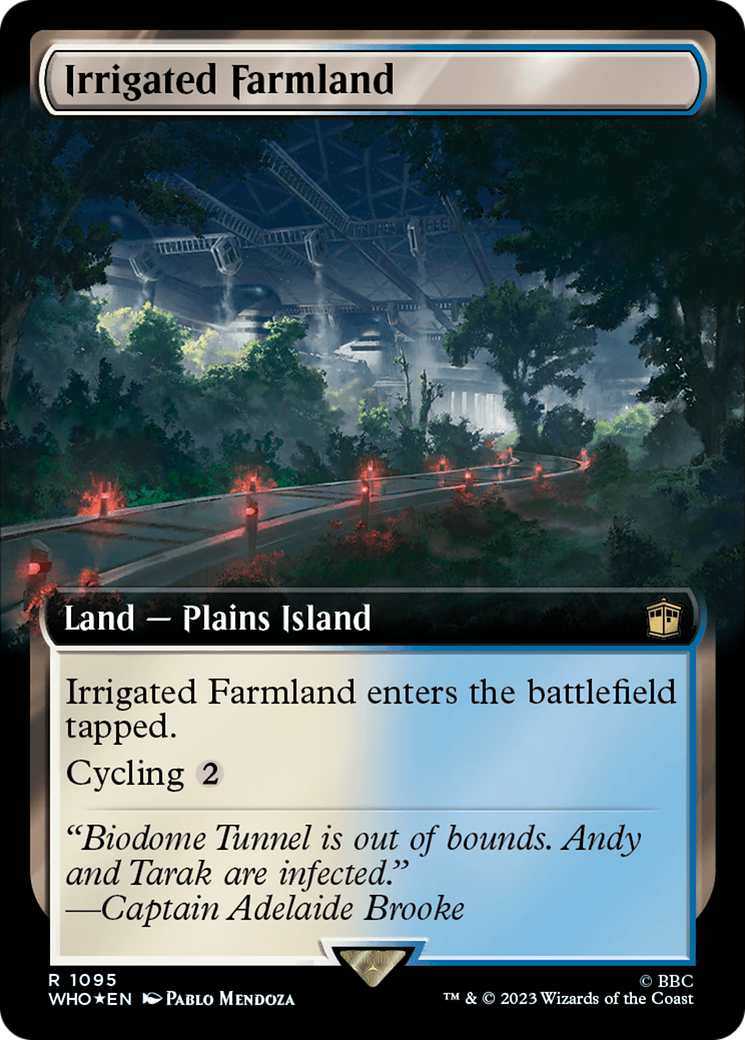 Image of Irrigated Farmland (Extended Art) (Surge Foil) [Doctor Who]