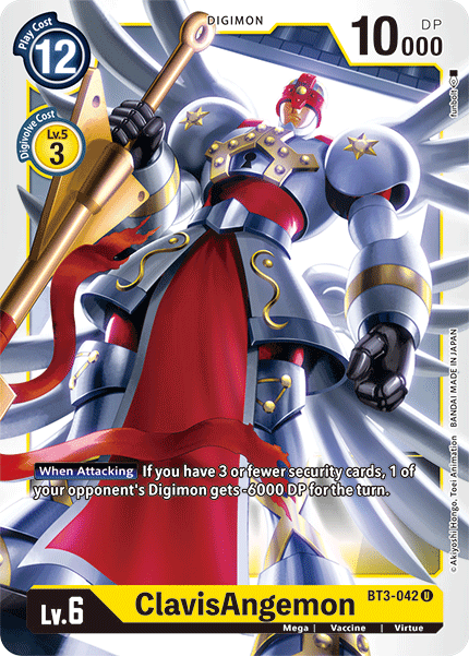 Image of ClavisAngemon [BT3-042] [Release Special Booster Ver.1.5]