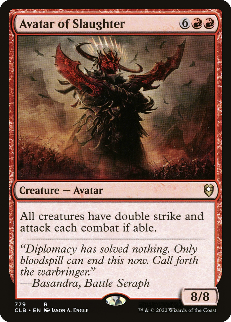 Image of Avatar of Slaughter [Commander Legends: Battle for Baldur's Gate]