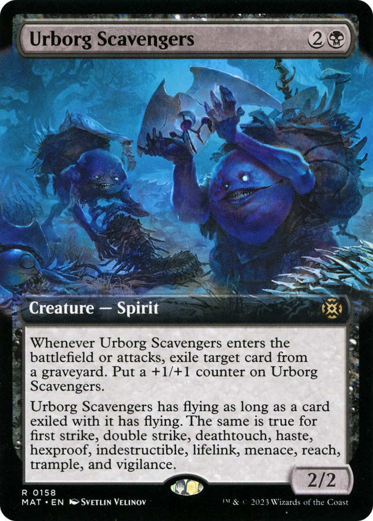 Image of Urborg Scavengers (Extended Art) [March of the Machine: The Aftermath]