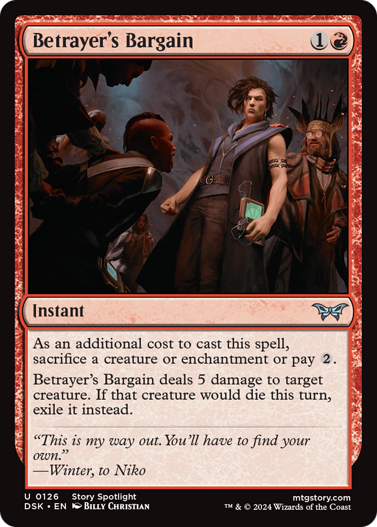 Image of Betrayer's Bargain [Duskmourn: House of Horror]