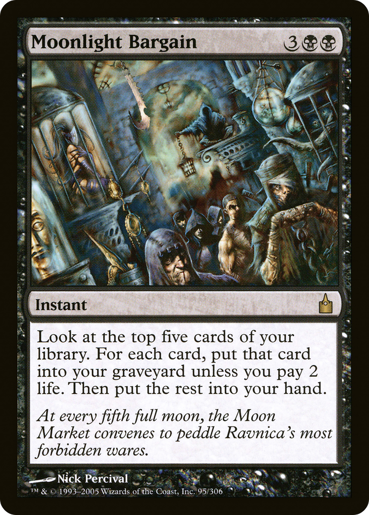 Image of Moonlight Bargain [Ravnica: City of Guilds]