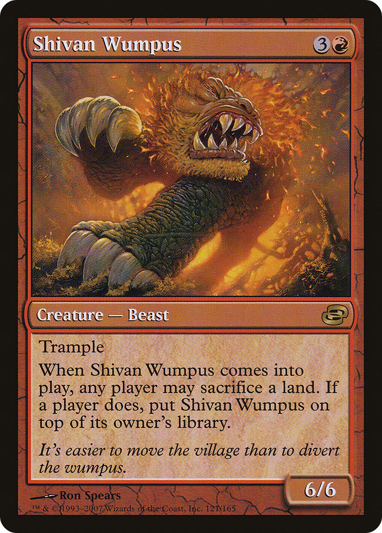 Image of Shivan Wumpus [Planar Chaos]