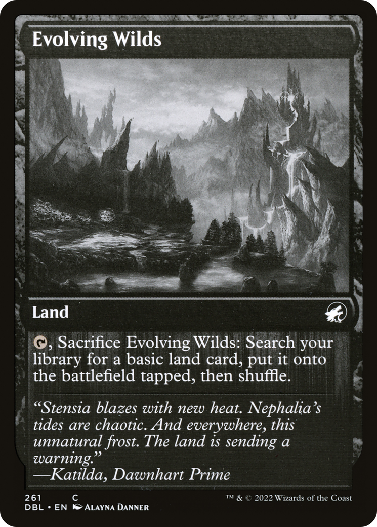 Image of Evolving Wilds (261) [Innistrad: Double Feature]