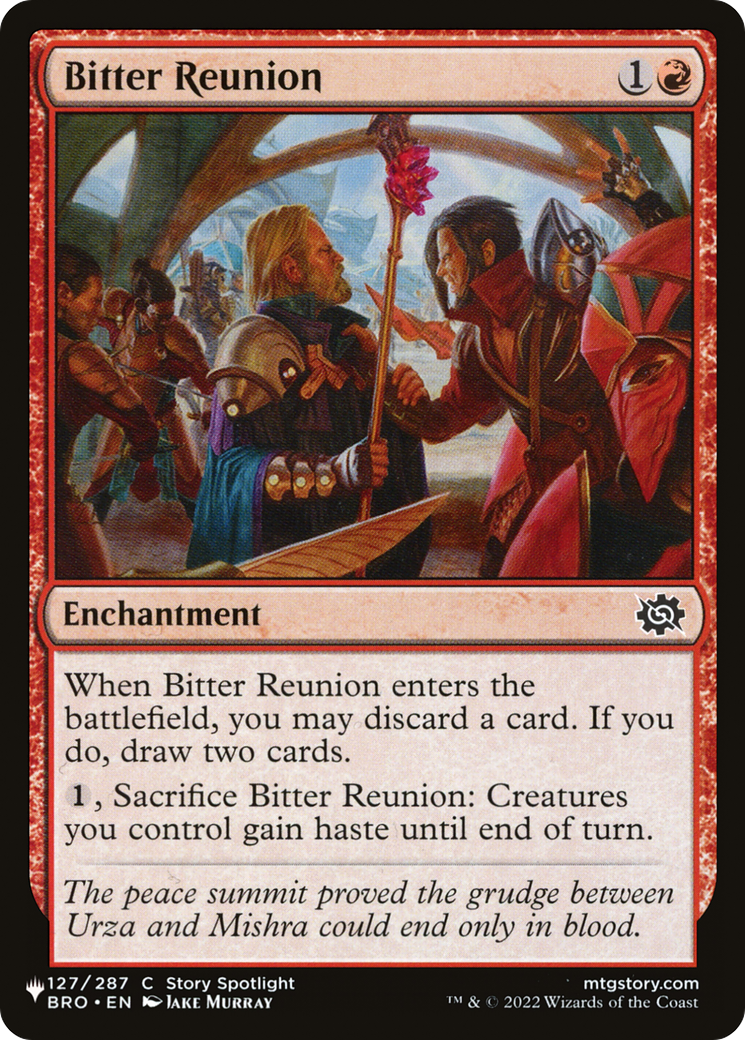 Image of Bitter Reunion [The List]