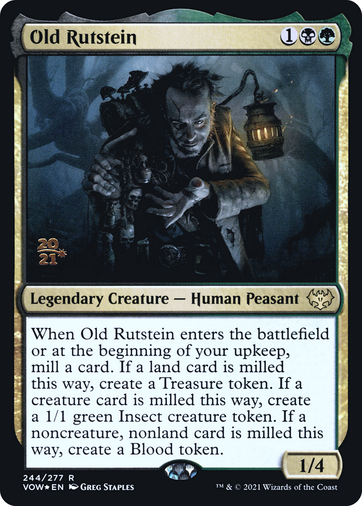 Image of Old Rutstein [Innistrad: Crimson Vow Prerelease Promos]