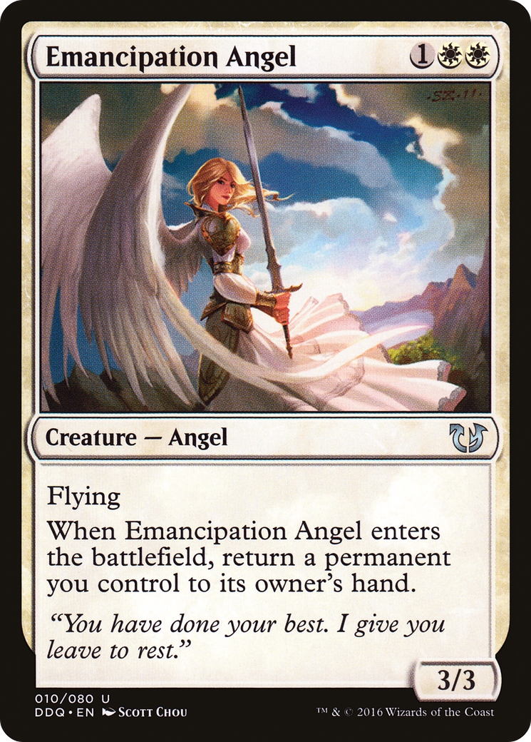 Image of Emancipation Angel [Duel Decks: Blessed vs. Cursed]