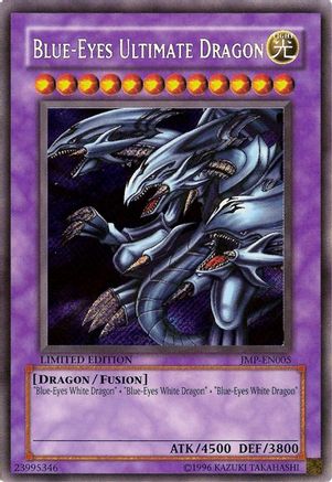 Image of Blue-Eyes Ultimate Dragon [JMP-EN005] Secret Rare