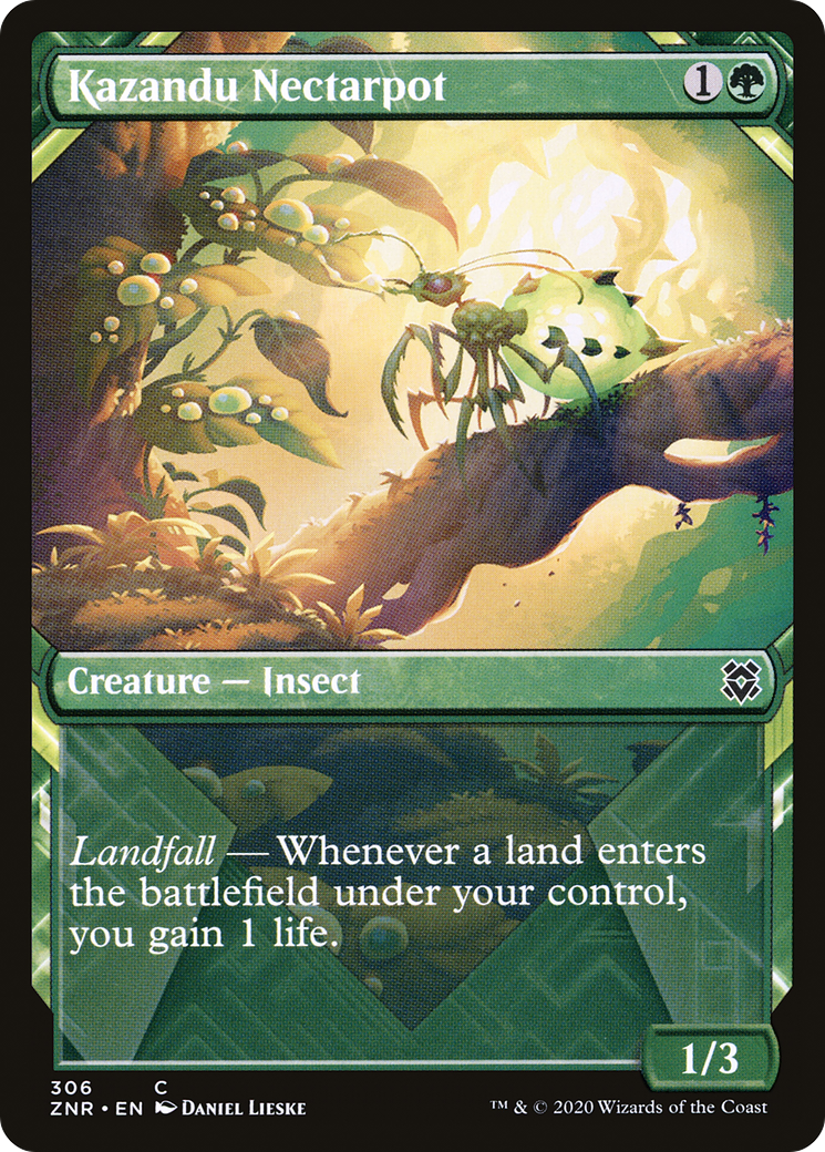 Image of Kazandu Nectarpot (Showcase) [Zendikar Rising]