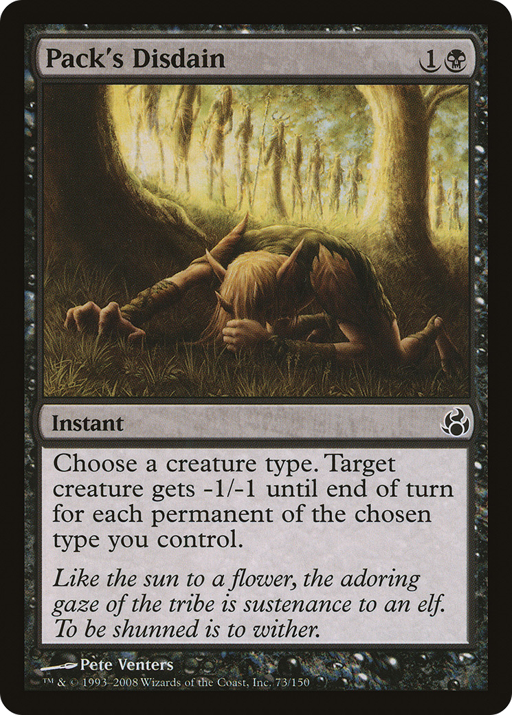 Image of Pack's Disdain [Morningtide]
