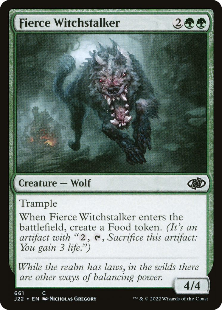 Image of Fierce Witchstalker [Jumpstart 2022]