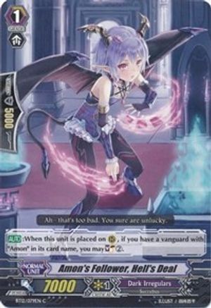 Image of Amon's Follower, Hell's Deal (BINDING FORCE OF THE BLACK RINGS)