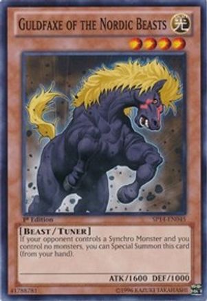 Image of Guldfaxe of the Nordic Beasts [SP14-EN045] Common