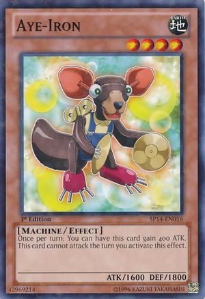 Image of Aye-Iron [SP14-EN016] Starfoil Rare