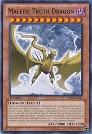 Image of Malefic Truth Dragon [SP14-EN044] Common