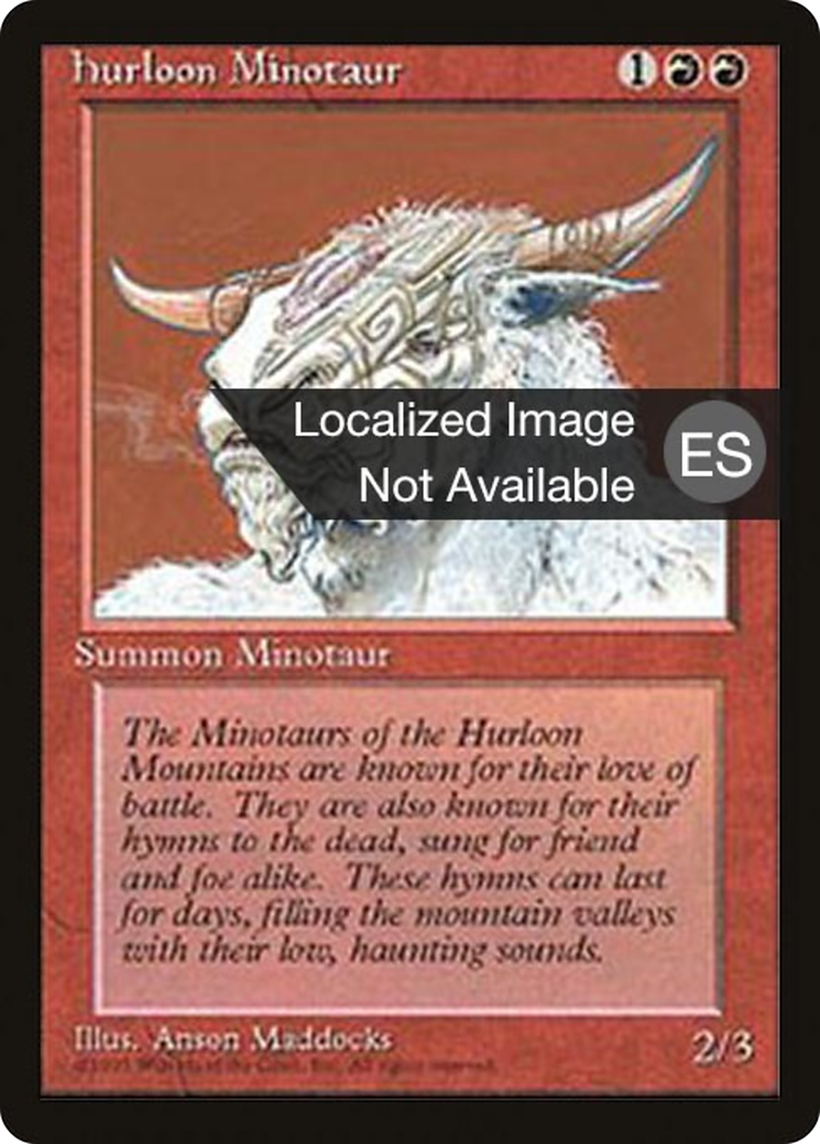 Image of Hurloon Minotaur [Fourth Edition (Foreign Black Border)]