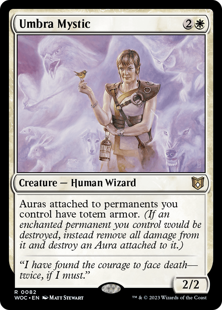 Image of Umbra Mystic [Wilds of Eldraine Commander]