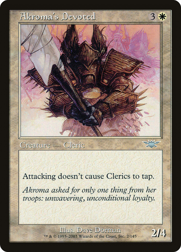 Image of Akroma's Devoted [Legions]