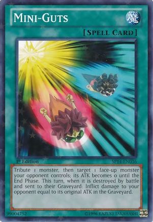 Image of Mini Guts [SP14-EN036] Starfoil Rare