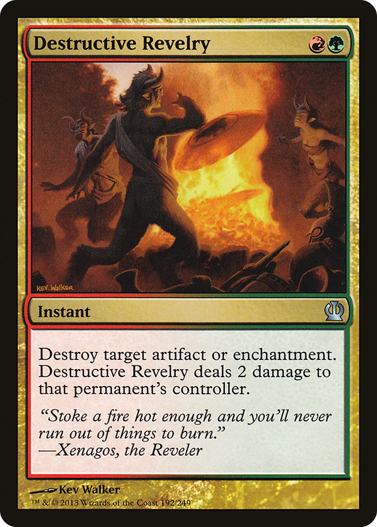 Image of Destructive Revelry [Theros]