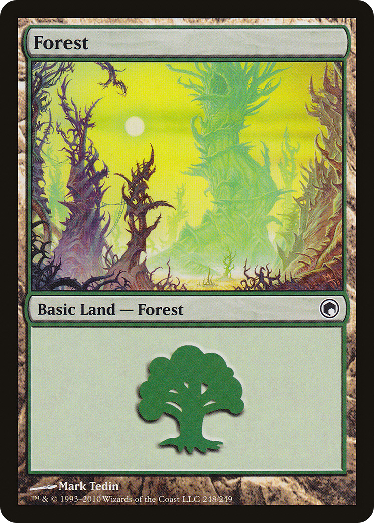 Image of Forest (248) [Scars of Mirrodin]