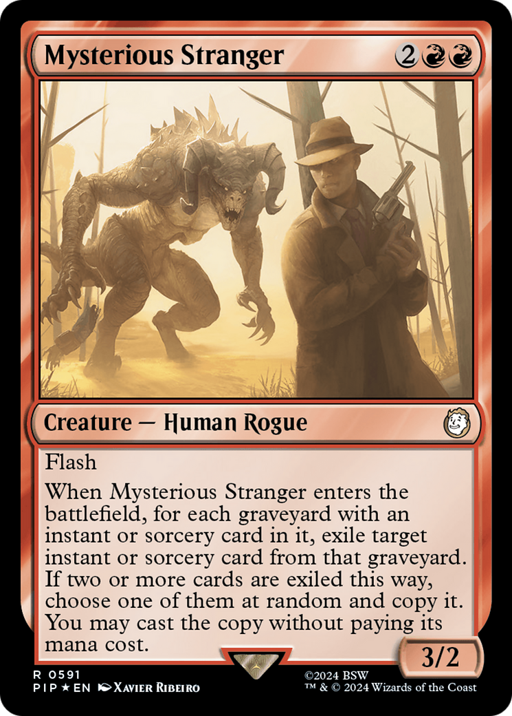 Image of Mysterious Stranger (Surge Foil) [Fallout]