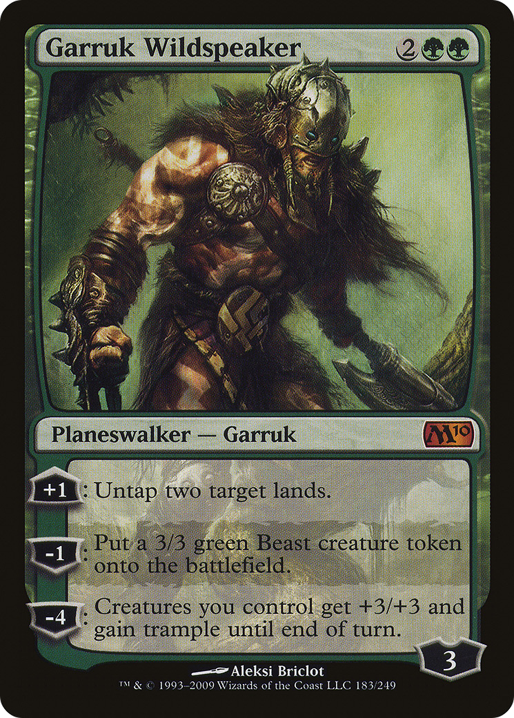 Image of Garruk Wildspeaker [Magic 2010]