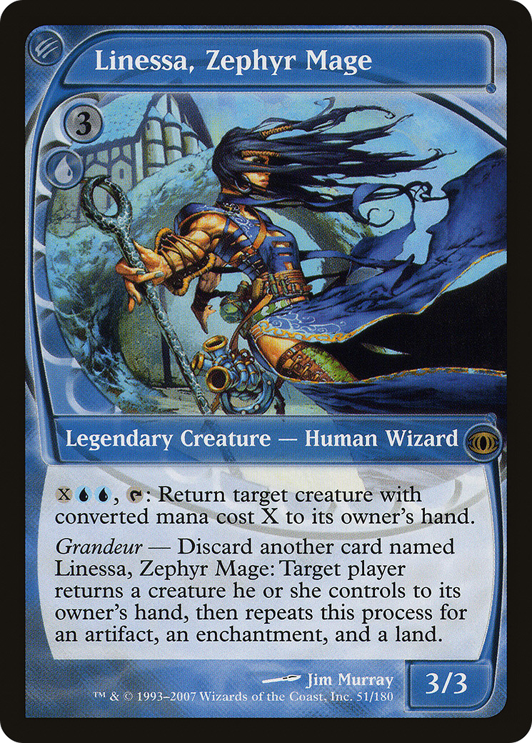 Image of Linessa, Zephyr Mage [Future Sight]