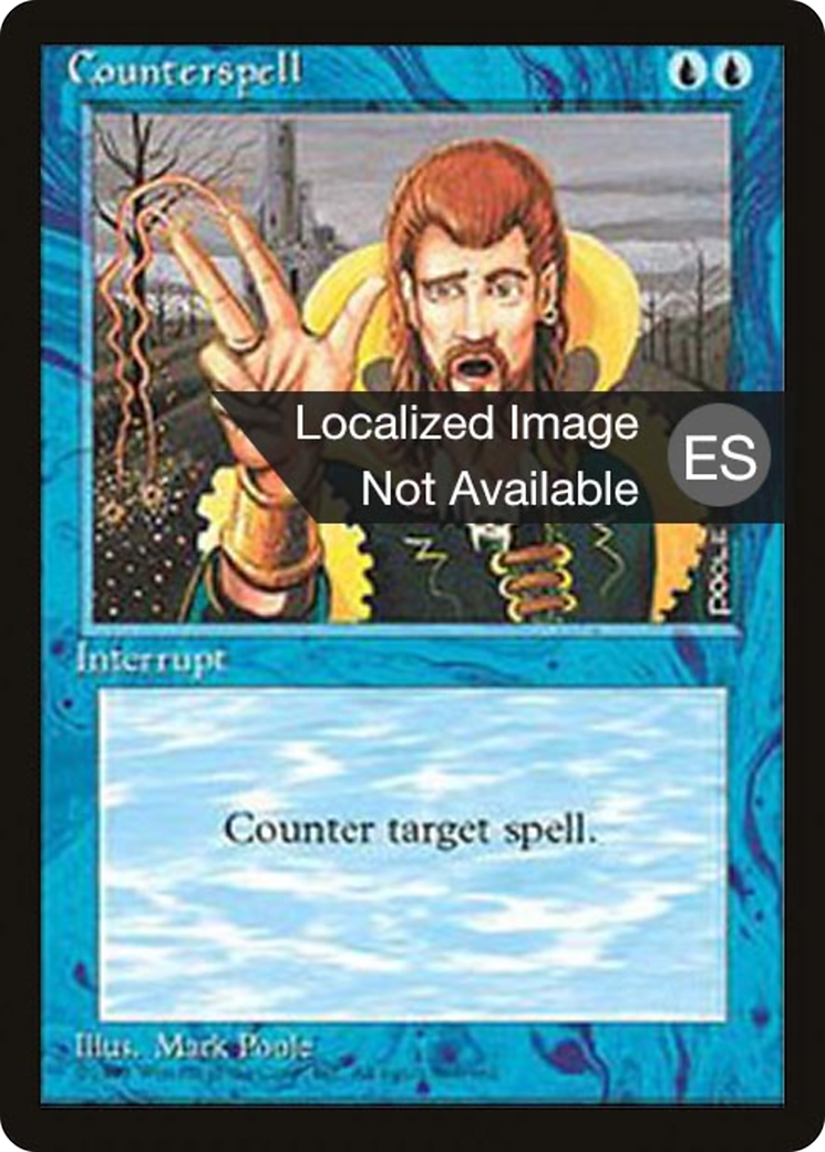 Image of Counterspell [Fourth Edition (Foreign Black Border)]