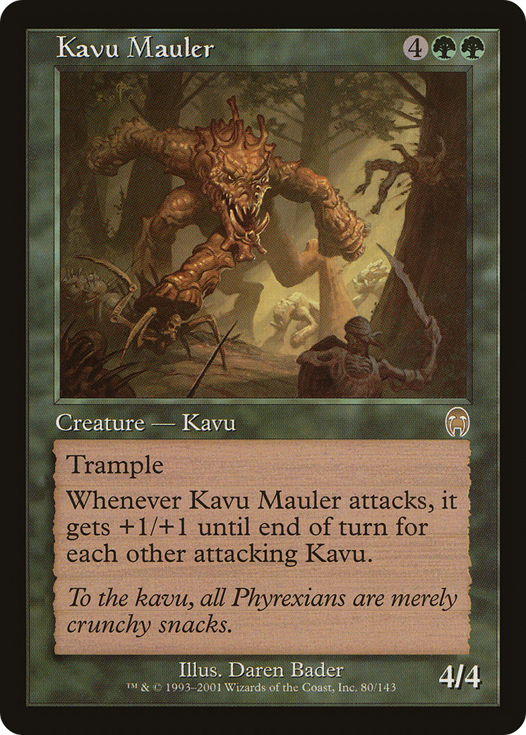 Image of Kavu Mauler [Apocalypse]