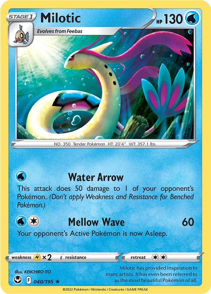 Image of Milotic (040/195) [Sword & Shield: Silver Tempest]