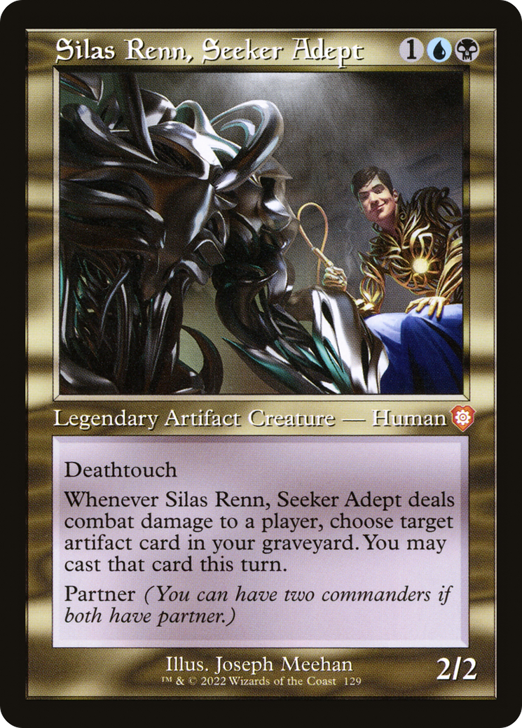 Image of Silas Renn, Seeker Adept (Retro) [The Brothers' War Commander]