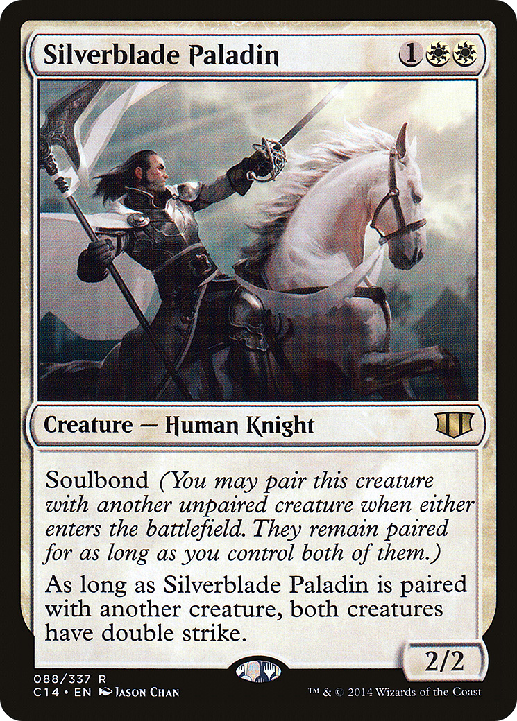 Image of Silverblade Paladin [Commander 2014]