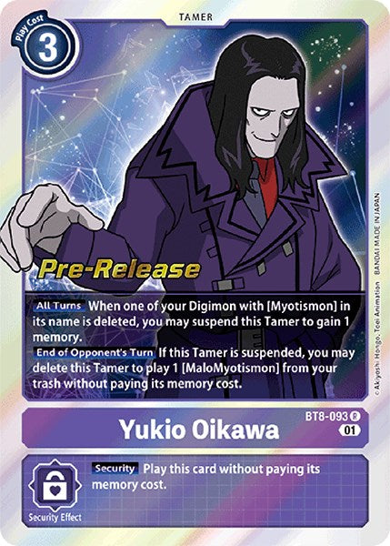 Image of Yukio Oikawa [BT8-093] [New Awakening Pre-Release Cards]