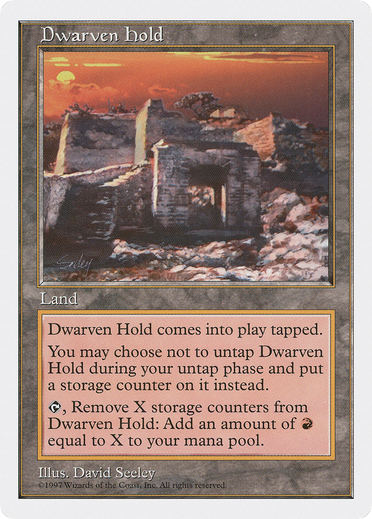 Image of Dwarven Hold [Fifth Edition]