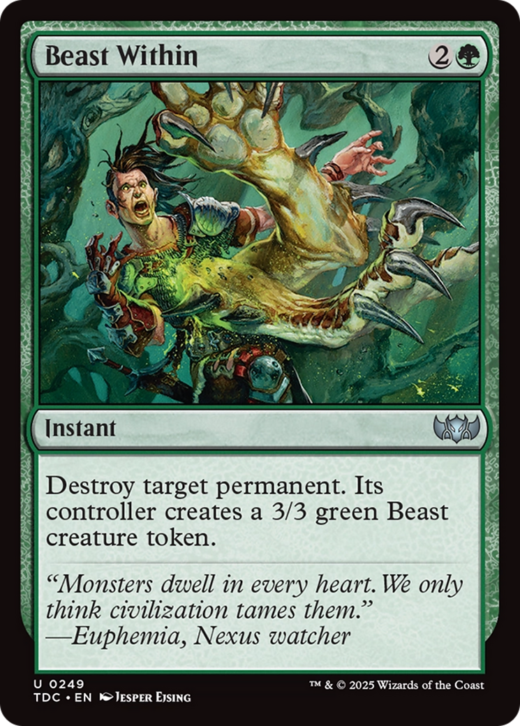 Image of Beast Within [Tarkir: Dragonstorm Commander]