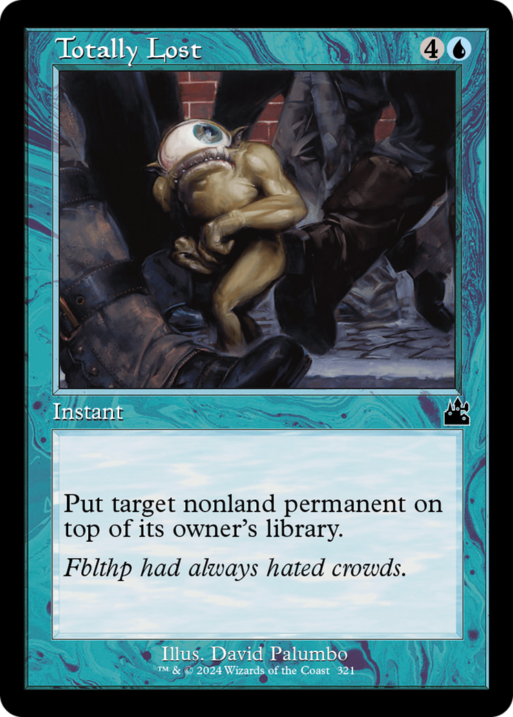 Image of Totally Lost (Retro Frame) [Ravnica Remastered]