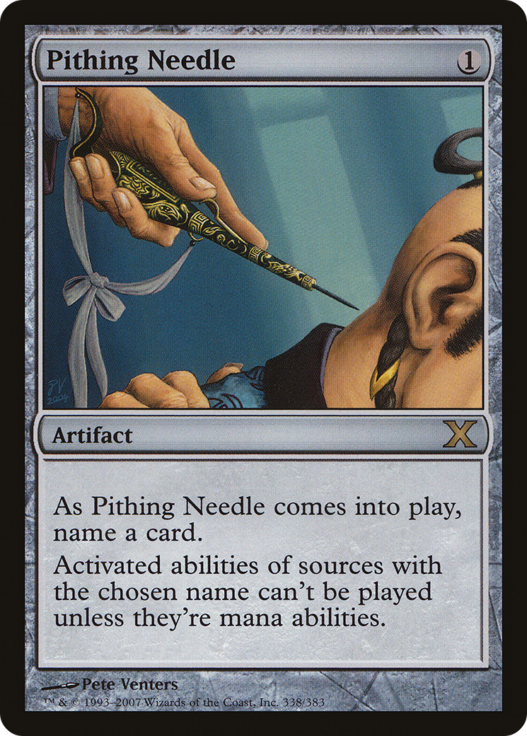 Image of Pithing Needle [Tenth Edition]
