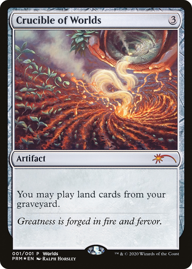 Image of Crucible of Worlds (Worlds) [World Championship Promos]