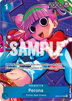 Image of Perona (Box Topper) [Romance Dawn]