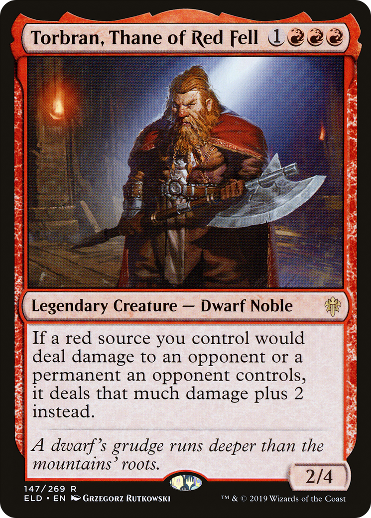 Image of Torbran, Thane of Red Fell [Throne of Eldraine]