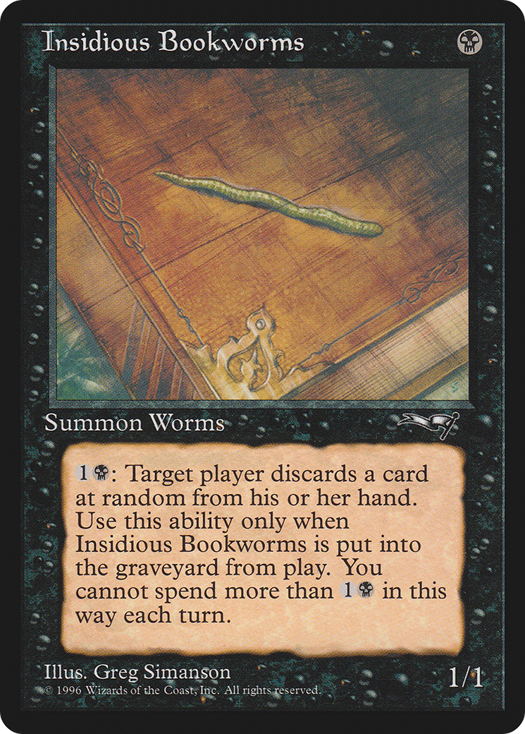 Image of Insidious Bookworms (Multiple Worms) [Alliances]