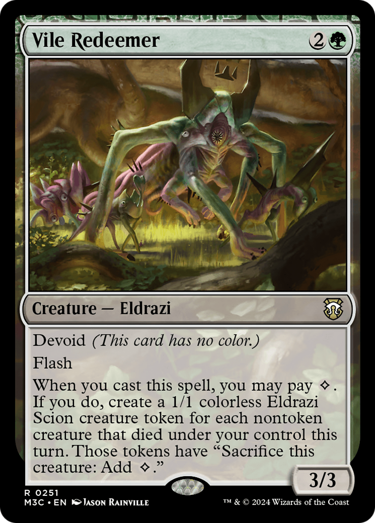Image of Vile Redeemer [Modern Horizons 3 Commander]
