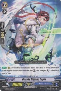 Image of Unruly Ripple, Lapis (G-CB02/027EN) [Commander of the Incessant Waves]