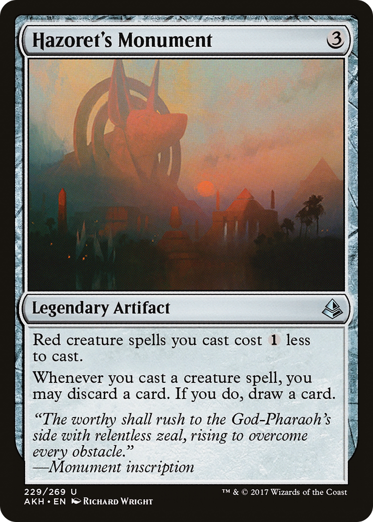 Image of Hazoret's Monument [Amonkhet]