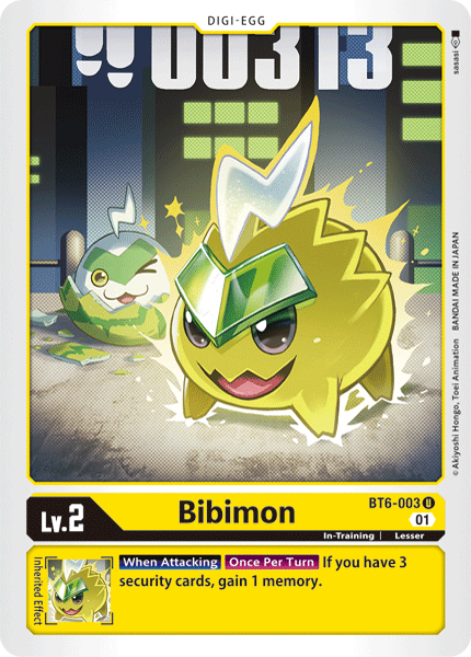 Image of Bibimon [BT6-003] [Double Diamond]