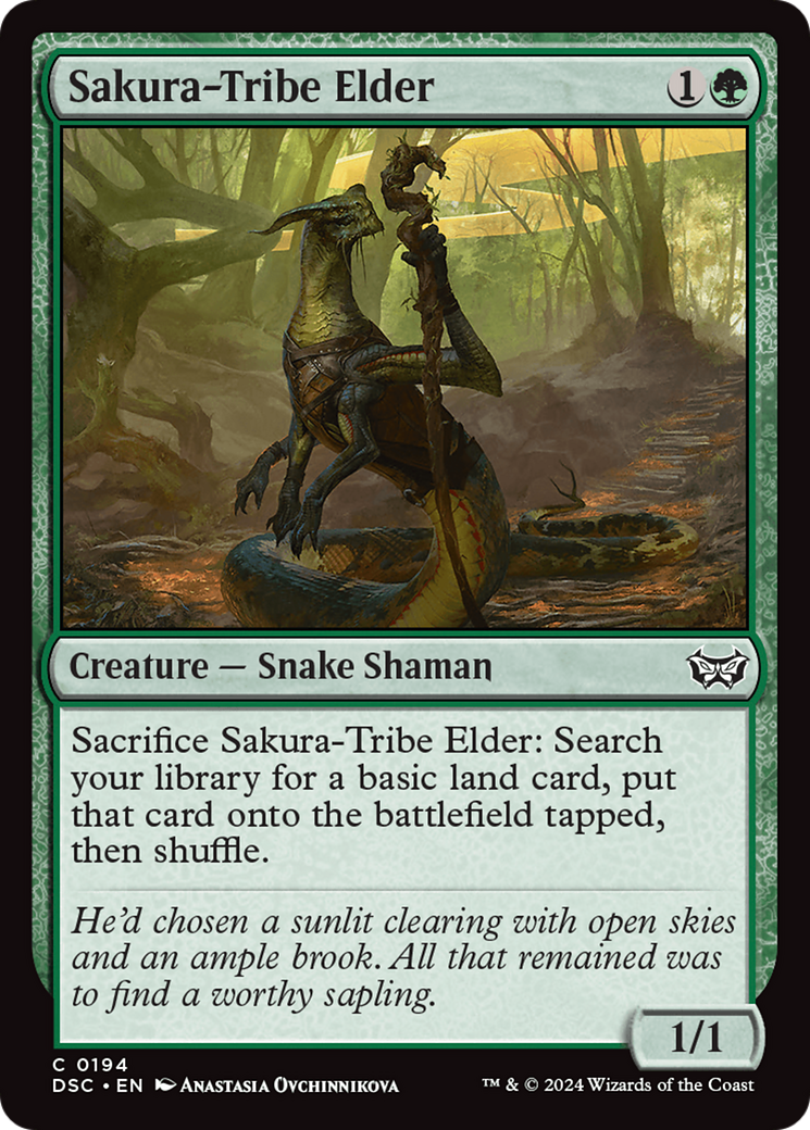 Image of Sakura-Tribe Elder [Duskmourn: House of Horror Commander]