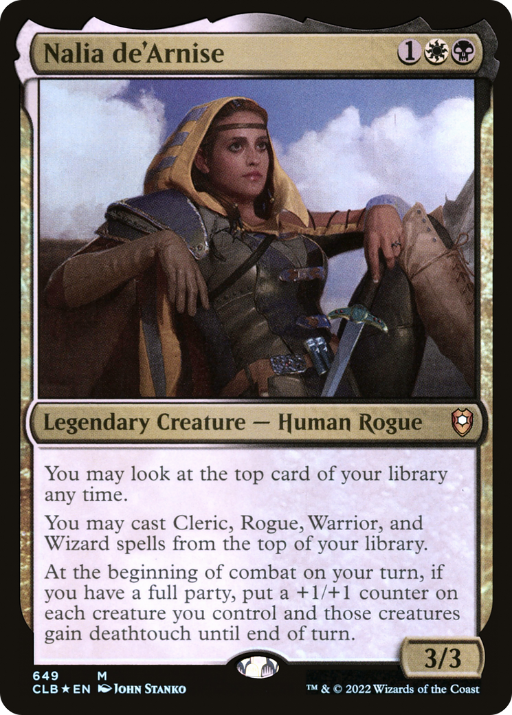 Image of Nalia de'Arnise [Commander Legends: Battle for Baldur's Gate]